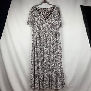 Torrid Leopard Print Maxi Dress Size 2